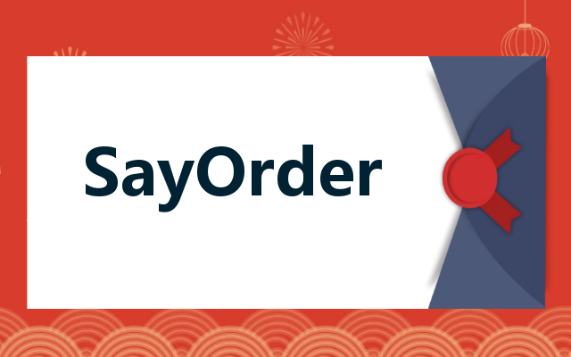 SayOrder